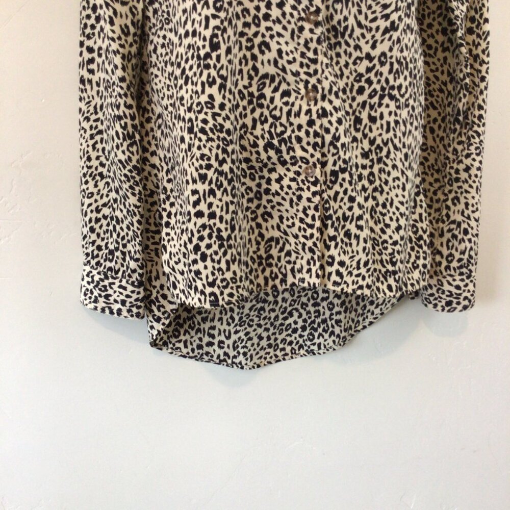 Volcom Leopard Print Button Down Shirt - image 2